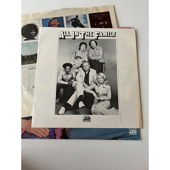All In The Family LP 1971 Atlantic Records SD 7210 Orig Inner+Insert Booklet EX - Picture 4 of 10